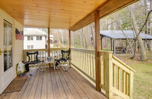 Bridgton House | Family-Friendly Bridgton Home, Steps to Lake!