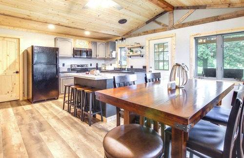 Bevier Cabin | Family-Friendly Cabin in Bevier w/ Trails Nearby!