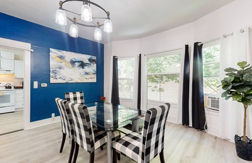 West Woodland House | Family-friendly city stay with deck/patio, Wifi and dedicated workspace