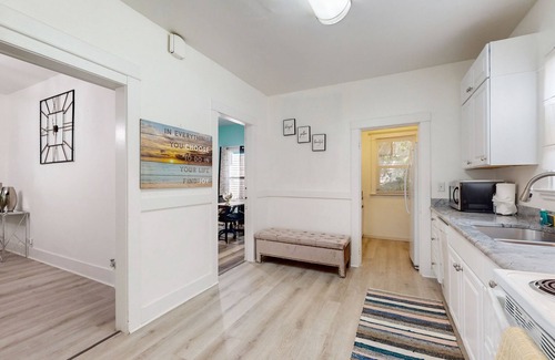 West Woodland House | Family-friendly city stay with deck/patio, Wifi and dedicated workspace