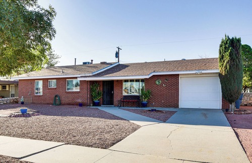Biggs Field House | Family-Friendly El Paso Home Near Parks & Malls!