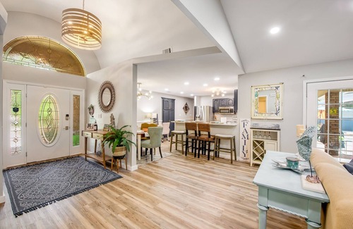 Mary Esther House | Family-friendly home with heated salt pool min from the beach