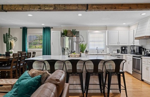 Candler House | Family Friendly Home with Hot Tub and Firepit