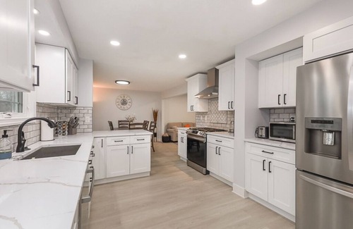 Avon Lake House | Family-friendly, large home in Avon Lake, Hot Tub and EV charger
