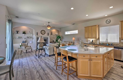 Modesto House | Family-Friendly Modesto Home w/Grill & Yard
