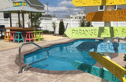 Ship Bottom House | Family Friendly, Ocean Block, Heated Pool, And Close To Everything