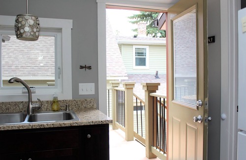 South Haven Apartment | Family friendly walk to the beach and town.