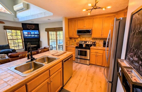 Chestnut Springs House | Family Fun Escape: Hot Tub, Gameroom, Fireplace, Dog Friendly, Firepits & Grill