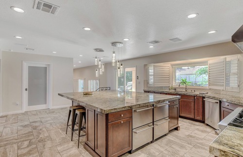 Las Vegas House | Family Fun Oasis with Pool, BBQ & Game Room