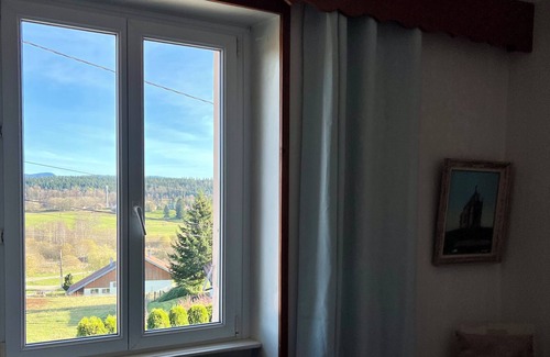 La Planee House | Family home at 950m, panoramic view, garden, terrace in beautiful village