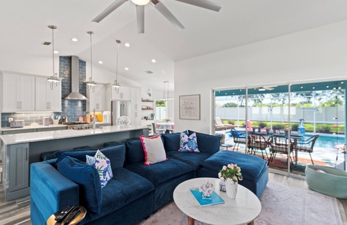 Palm Harbor House | Family home with Heated Saltwater pool! Close to St. Augustine and Daytona Beach