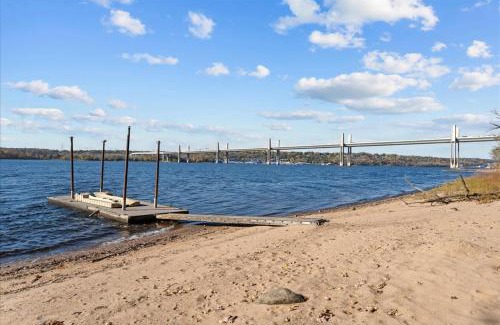 St. Joseph House | Family Lake Retreat Private Beach Dock Views