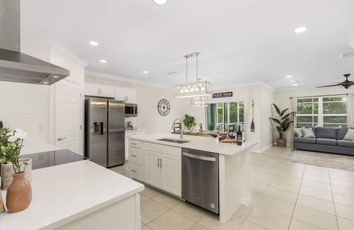 Fort Myers House | Family Oasis: Waterfront w/Heated Pool & Game Room!