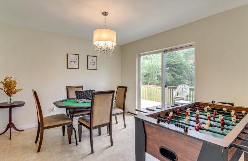 Long Pond House | Family Retreat with 2 Game Rooms and Deck in Long Pond