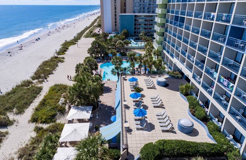 Myrtle Beach Resort | Family Suite at Coral Beach Resort - Full Access to Amenities!
