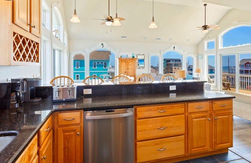Hatteras House | Famous Landshark 6BR,Elevator, Oceanfront, Pool, Theater