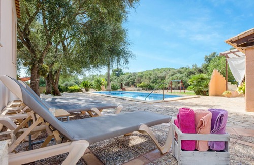Arta Villa | Fantastic Finca with Pool, Garden, Terraces, Air Conditioning & Wi-Fi; Parking Available