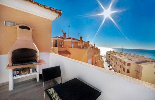 Orihuela Costa Apartment | Fantastic, first line luxury penthouse, with breathtaking sea views