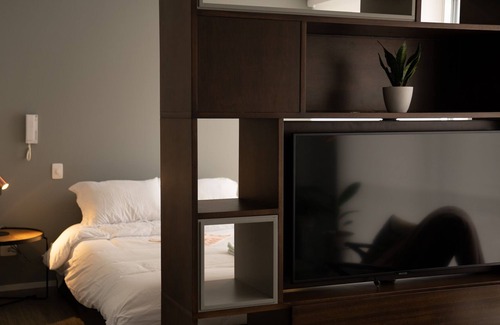 Centro International Apartment | Fantastic Studio Loft In a luxury Condo in the heart of Bogotá