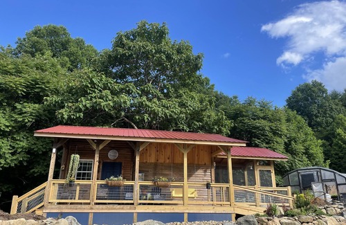 Hot Springs Cabin | Farm Life! The Rosemary Cabin at Bluff Mountain Nursery