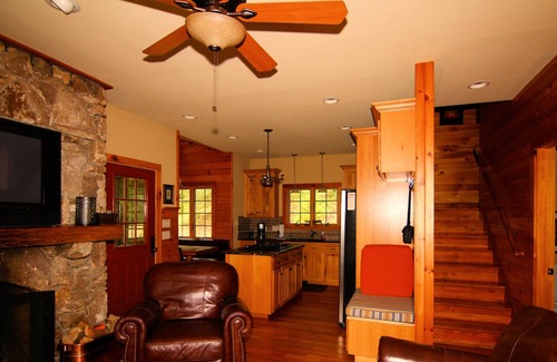 Lansing Cottage | Farm Stay - Unique Cottage On 215 Acre Private Mountain. views, hiking, hot tub.