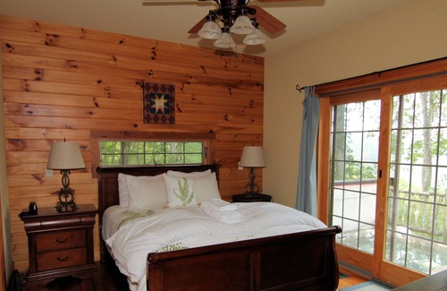 Lansing Cottage | Farm Stay - Unique Cottage On 215 Acre Private Mountain. views, hiking, hot tub.