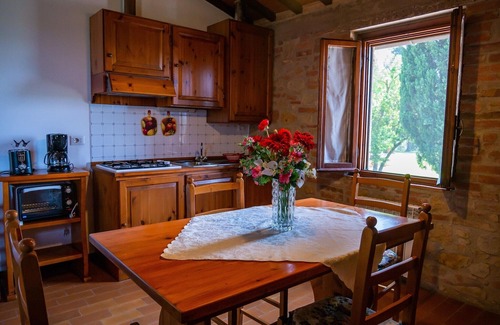Montaione Apartment | Farmhouse in Tuscany with Pool & Scenic Views