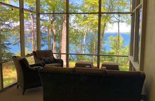 La Pointe House | Feeling Superior - Cliffside Home with Amazing Lake Superior Views!
