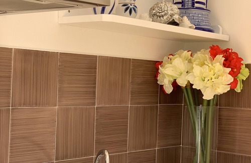 Marina del Cantone Apartment | Felicia's corner studio apartment 2 steps from the sea