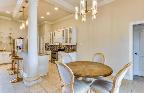 Denham Springs House | Fenced-In Yard & Pond Views: Home 18 Mi to LSU!