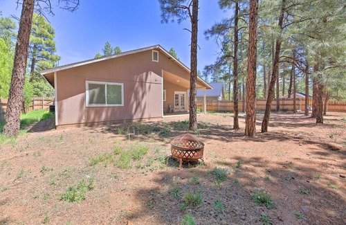 Torreon House | Fenced Yard, Fire Pit Quiet Show Low Home!