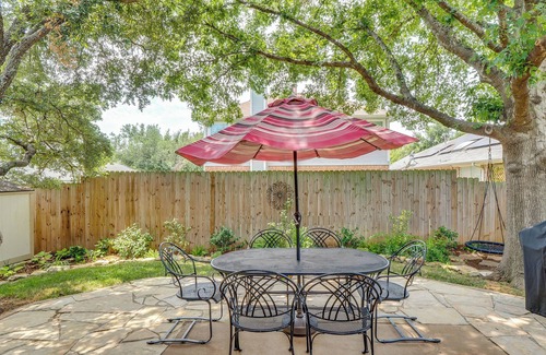 Round Rock House | Fenced Yard + Patio: Family Home in Round Rock