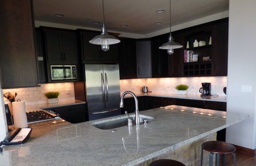 Stanley Hills Condo | Feng Shui condo, perfect family getaway, hot tub, deck, and breathtaking views!