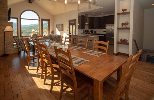 Stanley Hills Condo | Feng Shui condo, perfect family getaway, hot tub, deck, and breathtaking views!
