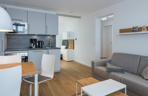Bensersiel Apartment | Ferienapartment, Strandnah, mit Balkonen, Parkplatz, Schwimmbad- & Saunanutzung