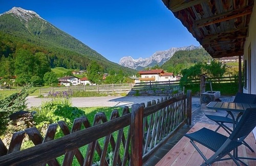 Ramsau bei Berchtesgaden Apartment | Ferienwohnung Berchtesgaden, 1-2 Personen, 55 qm, Dusche/WC, Terrasse, TV, 1 Schlafzimmer, Nichtraucher