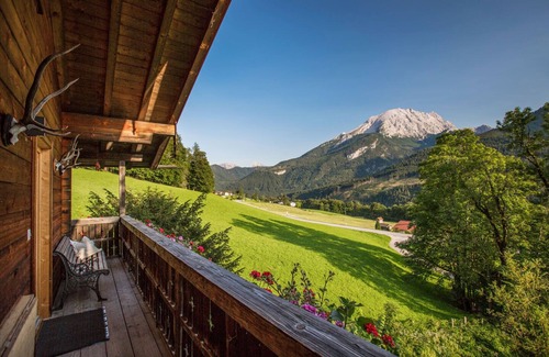 Ramsau bei Berchtesgaden Apartment | Ferienwohnung "Beim Sepperl" im Zuhäusl, 1-2 Personen, 40 qm, Dusche/WC, Südbalkon, TV, 1 Schlafzimmer,Nichtraucher