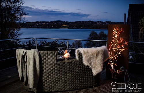 Sudrandweg House | Ferienhaus, 120qm, Kamin und Sonnenterrasse, 2 Schlafzimmer, Max. 4 Personen