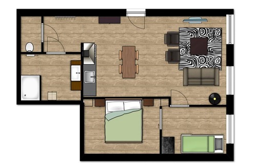 Biberwier Apartment | Ferienhaus 2: Fuchs - Brabander Alm
