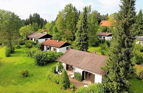Schwarzenbach House | Ferienhaus 46-f - Landhaus Wetterstein - Ferienhäuser im Feriendorf Weissensee im Allgäu