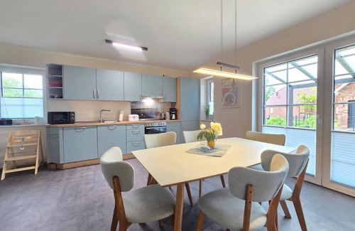 Hagermarsch House | Ferienhaus Golfkate Eagle - Willkommen in Unserem Brandneuen Ferienhaus am Deich!