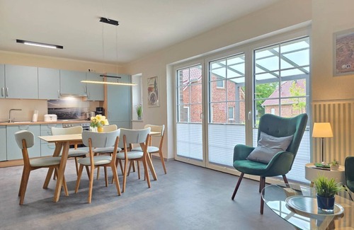 Hagermarsch House | Ferienhaus Golfkate Eagle - Willkommen in Unserem Brandneuen Ferienhaus am Deich!