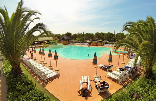 Marina di Bibbona House | Ferienpark Free Time Mobilehome Happy Plus für 7 Personen