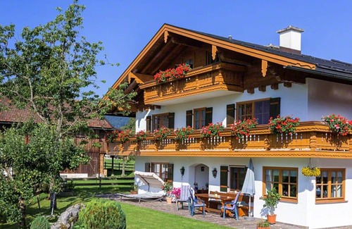 Schoenau am Koenigssee Apartment | Ferienwohnung Watzmann, 25 qm, 1-2 Personen, 1 Separates Schlafzimmer, Balkon