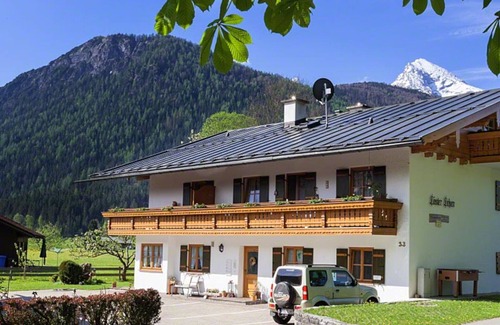 Schoenau am Koenigssee Apartment | Ferienwohnung Watzmann, 25 qm, 1-2 Personen, 1 Separates Schlafzimmer, Balkon