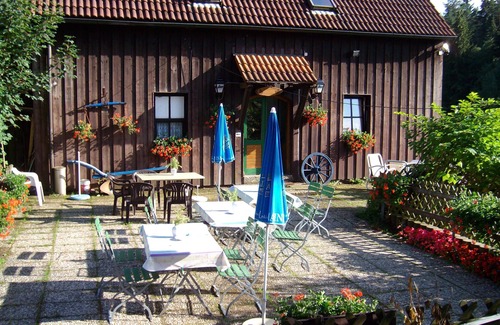 Weissenstadt Apartment | Ferienwohnung 1. Etage 45qm mit Balkon