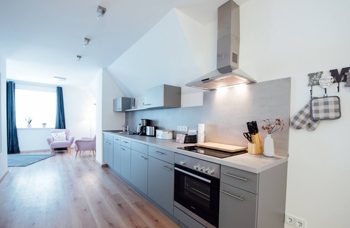 Iphofen Apartment | Ferienwohnung 1 Silvaner, 76qm, 1 Schlafzimmer, max. 2 Personen