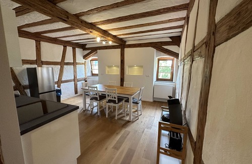 Marxzell Apartment | Ferienwohnung, 112 qm, 2 Schlafzimmer, Wohnzimmer, Max. 6 Personen