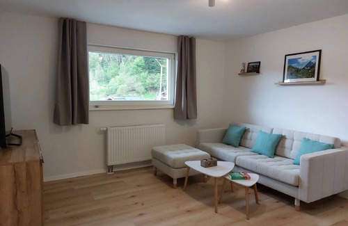 Mitterbach House | Ferienwohnung 4 mit Balkon