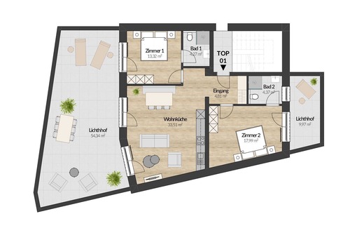 Soelden Apartment | Ferienwohnung/app. für 4 Gäste mit 78m² in Sölden
